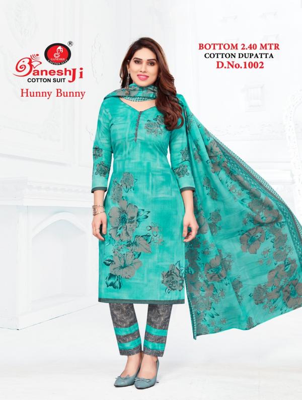 Ganeshji Hunny Bunny indo Cotton Designer Exclusive Dress Material